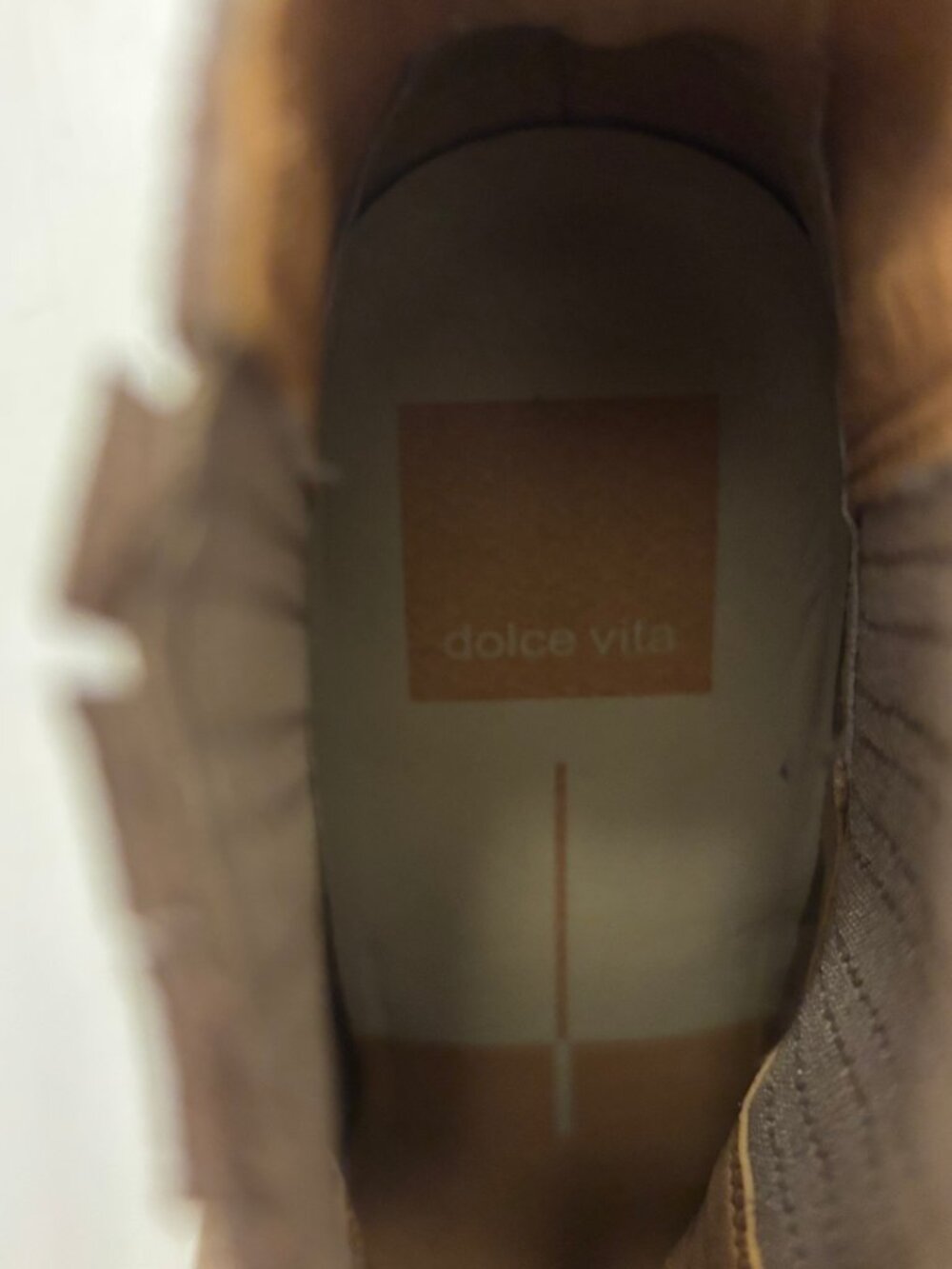 Dolce Vita Taupe Suede Chelsea Western Booties Size 8 - Picture 5 of 9